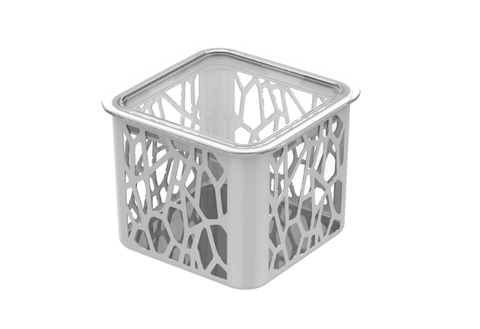 Hũ nhựa Duy Tân 2 Màu Vuông No.1352