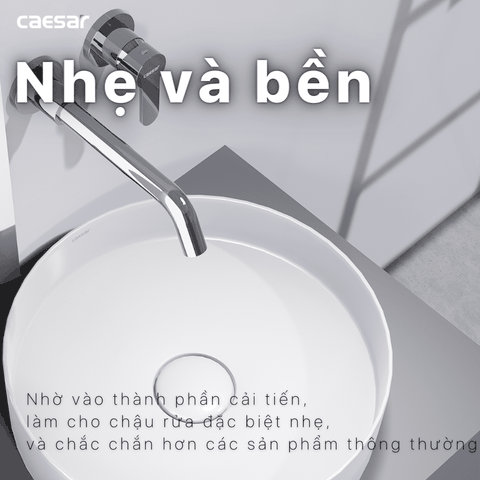 Lavabo chậu rửa mặt Caesar LF5258 đặt bàn