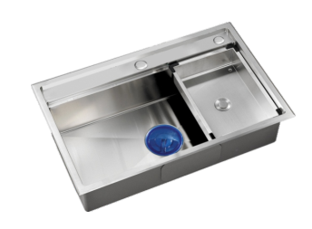 Chậu rửa chén 1 hộc Luxta LC8050-3.0 Inox 304 dài 80cm