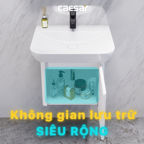 Bộ Lavabo tủ Caesar LF5370 + EH05370A