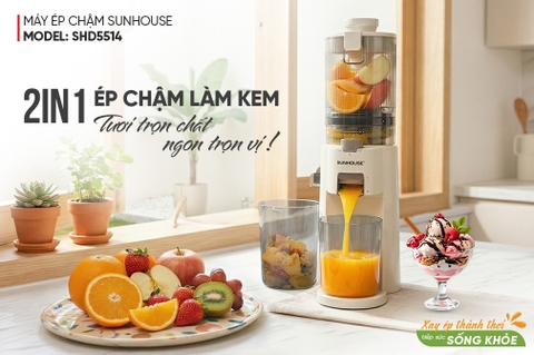 Máy ép chậm Sunhouse SHD5514