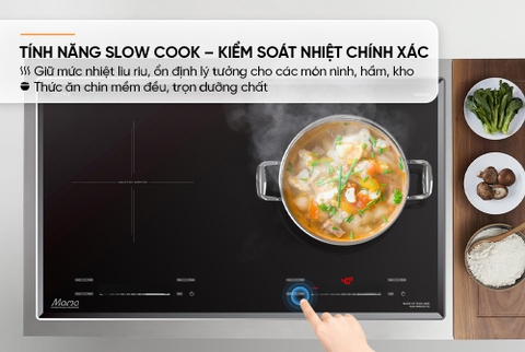 Bếp đôi điện từ Sunhouse MamaMMB82332-TEC