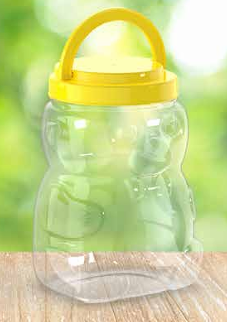 Hũ gấu nhựa Duy Tân Trung-Nắp Quai - 2000ml
