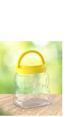 Hũ gấu nhựa Duy Tân Nhí-Nắp Quai - 700ml