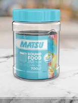 Hũ Thực Phẩm nhựa Duy Tân Matsu Tròn 700ml