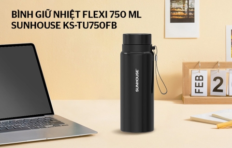 Bình giữ nhiệt Flexi 750 ml Sunhouse KS-TU750FB