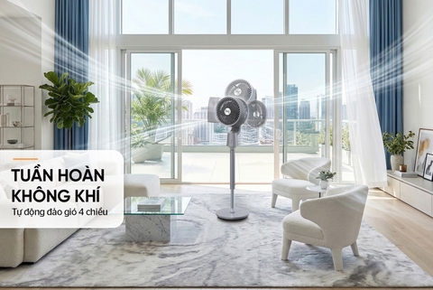 Quạt đứng tuần hoàn thông minh Sunhouse Apex APF7318GV