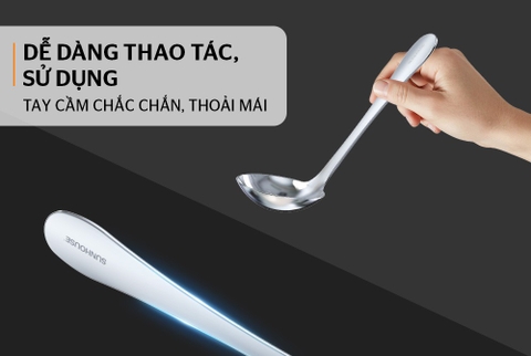 Muôi vá múc canh Inox Sunhouse Healthy KS-LA220I