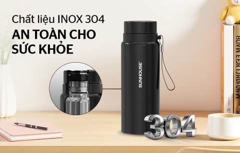 Bình giữ nhiệt Flexi 750 ml Sunhouse KS-TU750FB