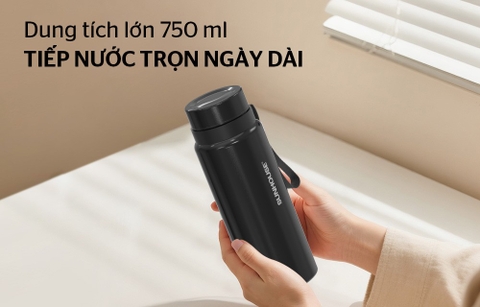 Bình giữ nhiệt Flexi 750 ml Sunhouse KS-TU750FB