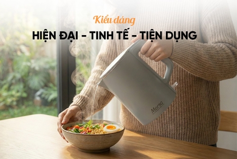 Ấm siêu tốc Inox 2 lớp 2L Sunhouse Mama SHD1379