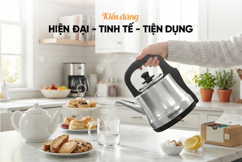 Ấm siêu tốc Inox 5L Sunhouse SHD1403