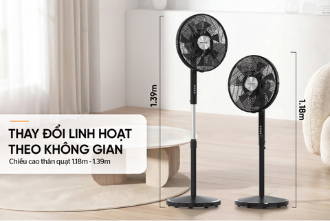 Quạt đứng 14 cánh Sunhouse SHD7351B