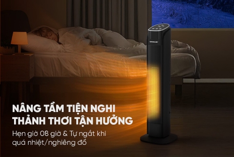 Sưởi điện Ceramic Sunhouse SHD7077