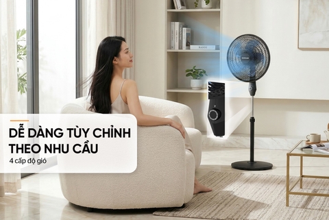 Quạt đứng 5 cánh Sunhouse SHD7361B