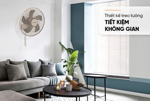 Quạt treo tường 5 cánh Sunhouse SHD7333W