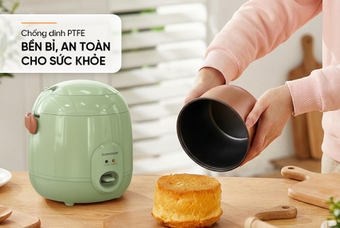 Nồi cơm điện 0.4L Sunhouse SHD8206G