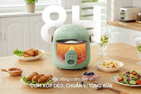 Nồi cơm điện 0.4L Sunhouse SHD8206G