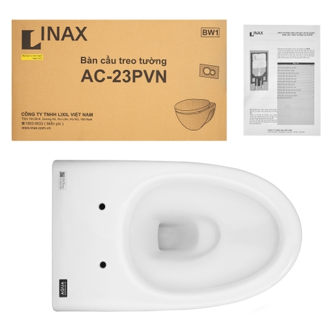 Bồn cầu treo tường INAX AC-23PVN Aqua Ceramic (AC23PVN)