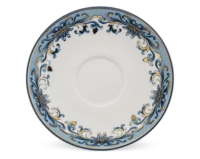 Dĩa lót tách sứ Minh Long 13 cm - Hoàng Cung - Hồn Quê Vàng