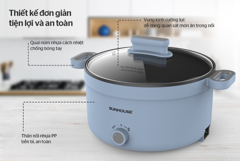 Lẩu điện 3.5L Sunhouse SHD4528