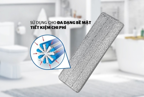 Bông lau nhà chữ nhật đa năng Sunhouse KS-CO3211S