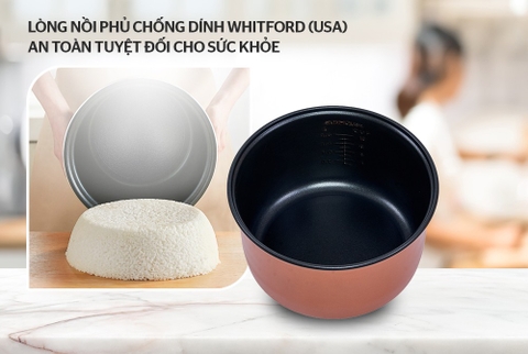 Nồi cơm điện 1.8L Sunhouse SHD8603