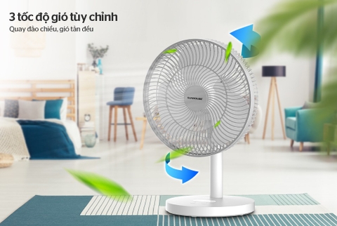 Quạt sạc Sunhouse SHD7115