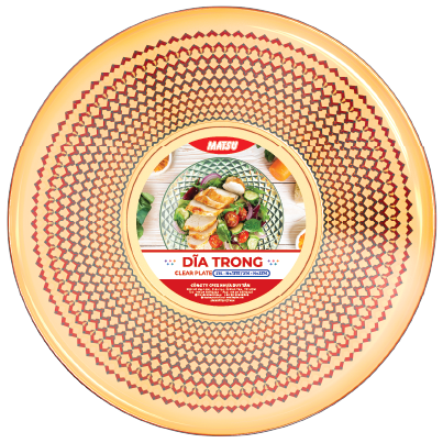 Dĩa Trong nhựa Duy Tân 2T4 No.1375