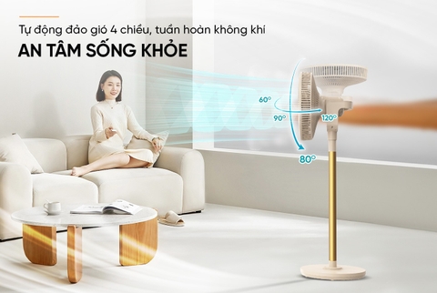 Quạt tuần hoàn không khí Sunhouse Apex APF7326B