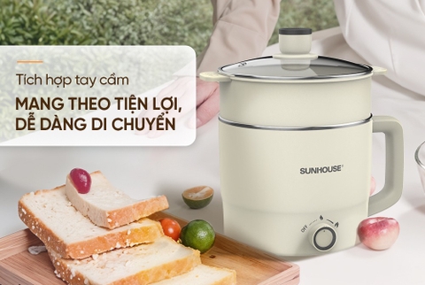 Lẩu điện mini đa năng 1.6L Sunhouse SHD4516