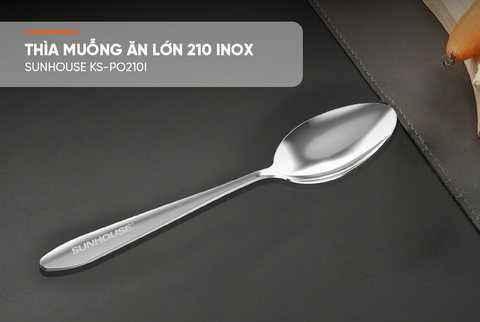Thìa muỗng ăn lớn 210 inox Sunhouse KS-PO210I