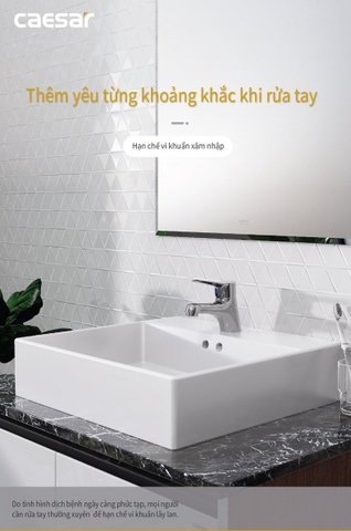 Vòi lavabo chậu rửa mặt Caesar B111C nước lạnh