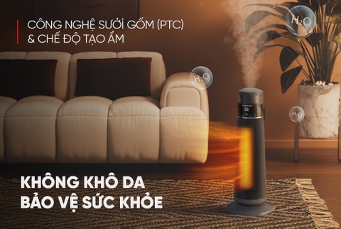 Sưởi điện Ceramic Sunhouse SHD7061