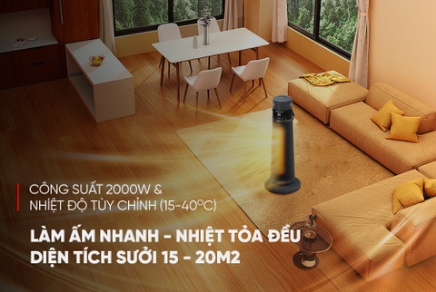 Sưởi điện Ceramic Sunhouse SHD7061