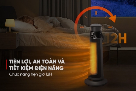 Sưởi điện Ceramic Sunhouse SHD7061