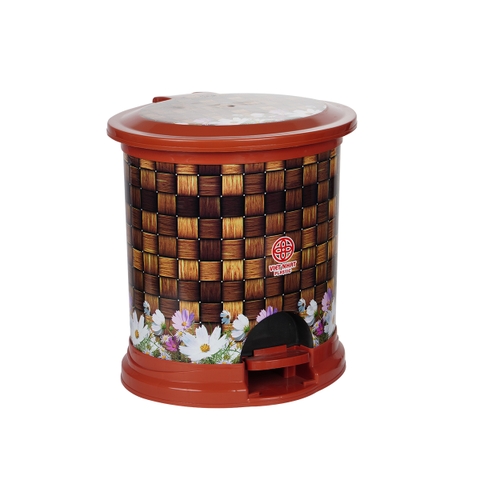 Bật rác oval trung nhựa Việt Nhật 8007