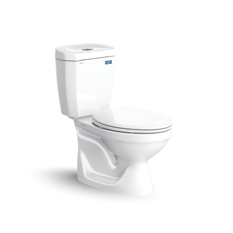 Bồn cầu 2 khối Viglacera VI88 nắp êm