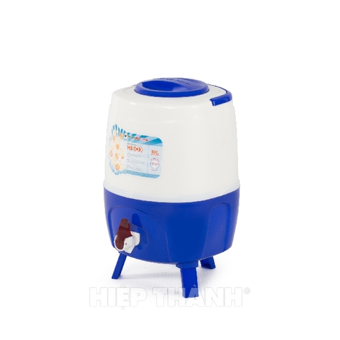 Bình Đá Nhựa Hiệp Thành Hibox 10 Có Vòi 530