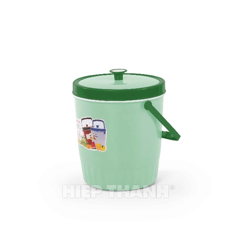 Bình Đá nhựa Hiệp Thành Tròn 12 Sọc 012