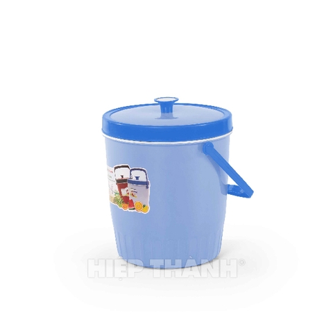 Bình Đá nhựa Hiệp Thành Tròn 26 Sọc 026