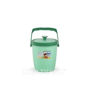 Bình Đá Tròn 9 Sọc nhựa Hiệp Thành 009