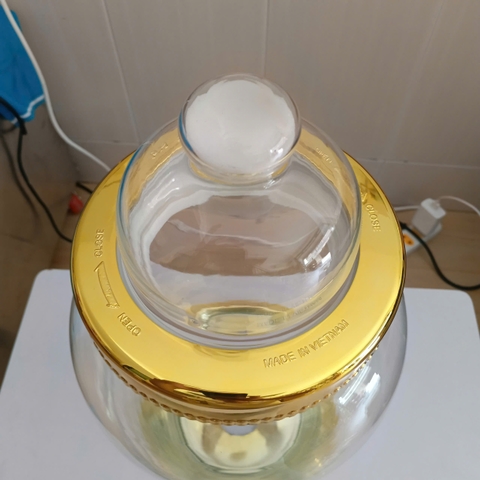 Bình Thủy Tinh Ngâm Rượu Phú Hòa 8 lít có vòi