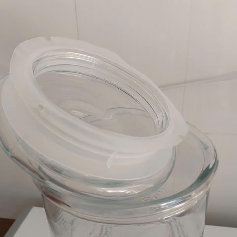 Bình thủy tinh ngâm rượu trụ rồng 12 lít