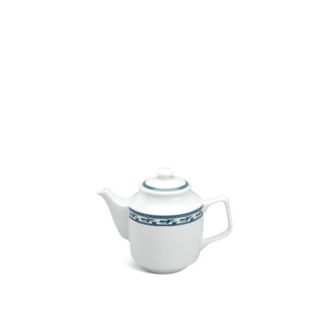 Bình trà + nắp sứ Minh Long - Jasmine - Chim Lạc