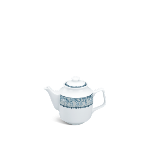 Bình trà + nắp sứ Minh Long - Jasmine - Vinh Quy Nhạt