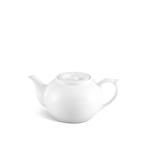 Bình trà + nắp sứ Minh Long - Misc Assortment - Trắng