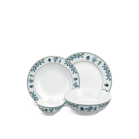 Bộ đồ ăn sứ Minh Long 09 sản phẩm - Jasmine - Tứ Quý
