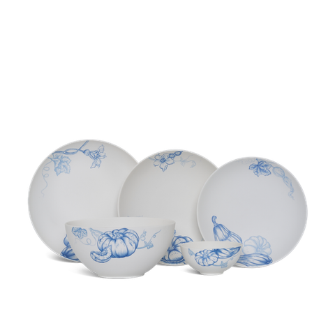 Bộ đồ ăn sứ Minh Long 17 sản phẩm - Timeless IFP - Vườn Nhà Sương Mờ