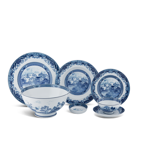 Bộ đồ ăn sứ Minh Long 30 sản phẩm - Hoàng Cung - Hồn Việt